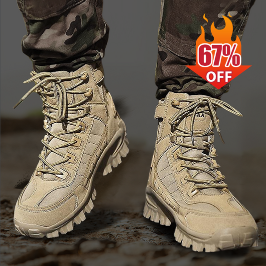 👢 50% OFF LAST DAY! 🔥 Tactical Sports Boots - Waterproof & Non-Slip Grip, Reinforced Toe for Outdoor/Training/Military Use ⚡📦
