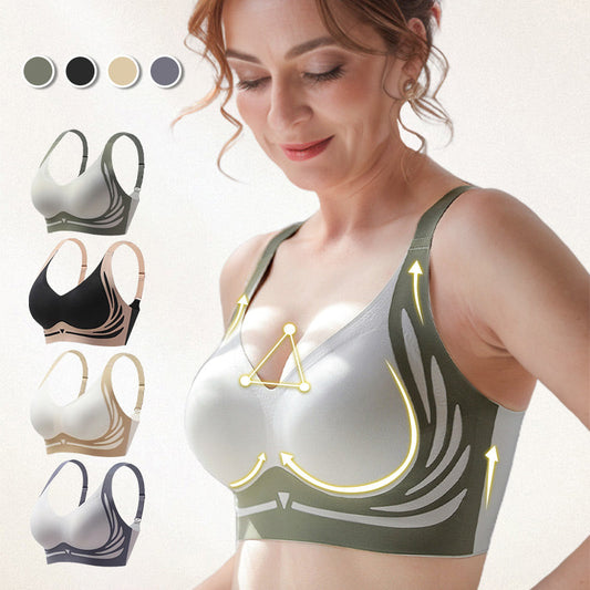 👙 50% OFF NOW! ✨ Lifting Anti-Sagging Wire-Free Push-up Bra - Invisible Support & Comfort for a Confident Silhouette 🌸✨