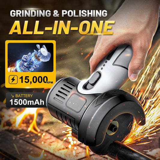 ⚙️ 53% OFF NOW! ✨ 12V Mini Angle Grinder - Compact & Powerful for DIY Projects, Includes Cutting Disc and Safety Guard 🛠️📦