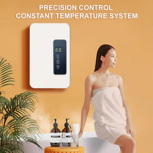 🚿 50% OFF NOW! ✨ Mini Instant Water Heater - Digital Temperature Control & Compact Design for Instant Hot Water in Any Shower ⚡🌡️