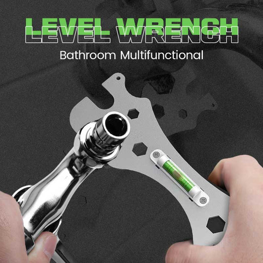 🚽 BUY 2 GET 3! ✨ Multifunctional Bathroom Levelling Key - Perfect Installation Tool for Tiles and Washbasins with Non-Slip Design 🛠️🧱