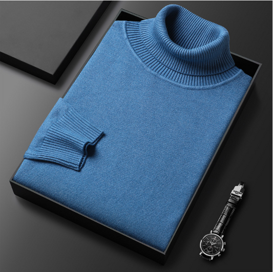 🧵 60% OFF NOW! ✨ Men's Premium Cashmere Sweater - Buttery Soft & Breathable, Versatile Style for Office or Casual Wear 🍂📦
