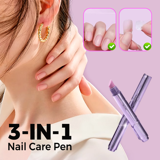 💅 BUY 1 GET 1 FREE! ✨ 2025 Upgraded 3-in-1 Nail Care Pen - Electric File Buffer & Cuticle Cleaner with USB Charging Base for Salon-Quality Manicure ✨🔧