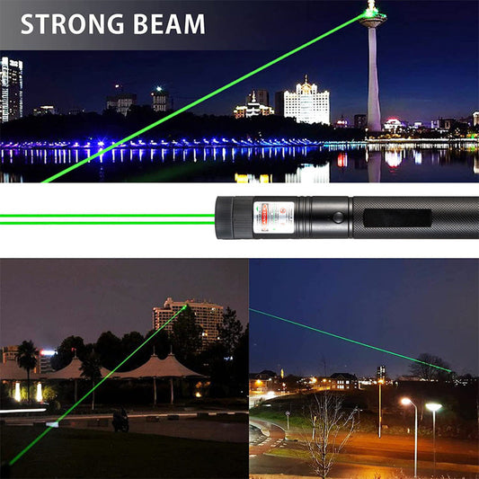 🔦 50% OFF WHILE STOCKS LAST! ✨ Rechargeable Waterproof Laser Pointer Pen - 3 Modes, 1000ft Range, Ideal for Presentations/Outdoor Use 🎯📦