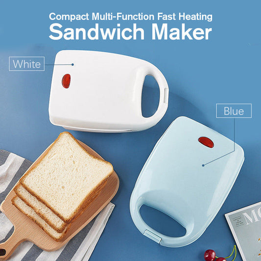 🥪 63% OFF! ✨ Compact Multifunctional Sandwich Maker - Grills, bakes, and toasts in 3 minutes, perfect for breakfast or lunch ⏰📦