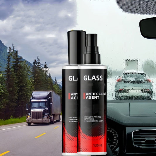 🚗 BUY 1 GET 1 FREE! ✨ Anti-Fog Spray for Car & Home - Creates Invisible Protective Layer on Glass Surfaces to Prevent Condensation Build-Up 🌫️✨