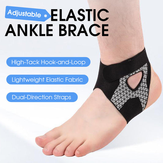 🦵 BUY 2 GET 1 FREE! ⏳ Adjustable Ankle Brace - Breathable & Lightweight Support for Sports/Injury Recovery, Fits Comfortably in Shoes 🏃♂️✨