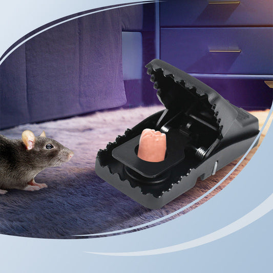 🐭 BUY 1 GET 1 FREE! ✨ Reusable Rat Trap - High Sensitivity Trigger & Escape-Proof Design for Safe and Effective Pest Control 🚫🧀