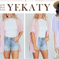 🔥 50% OFF NOW! 🏳️‍🌈 2025 New Stylish Flowy Short Sleeve Cardigan – Breezy, versatile & perfect for summer layering ☀️