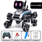 🤖 60% OFF HOT SELLING! ✨ Stunt Eight-Wheel Smart Remote Control Robot Dog - 360° Flips & LED Lights with Gesture Sensing for Interactive Play 🐶🎮