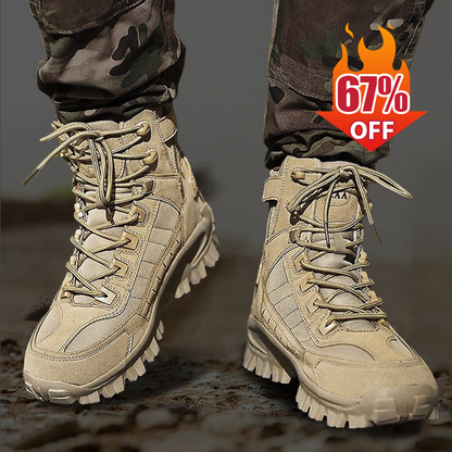 👢 50% OFF LAST DAY! 🔥 Tactical Sports Boots - Waterproof & Non-Slip Grip, Reinforced Toe for Outdoor/Training/Military Use ⚡📦