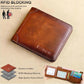 👛 50% OFF NOW! 🔒 Minimalist RFID Blocking Leather Wallet for Men – Ultra-Thin, Genuine Top-Layer Cowhide & Perfect for Everyday Carry 💼
