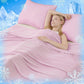 🛏️ 50% OFF NOW! ❄️ Summer Ultimate Cooling Blanket – Breathable & lightweight – Keeps you cool all night – soft, washable & perfect for hot sleepers 🌙✨