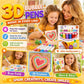 🔮 BUY 1 GET 1 FREE! ✨ Magic 3D Pen – One-stroke drawing & DIY bubble fun ✨