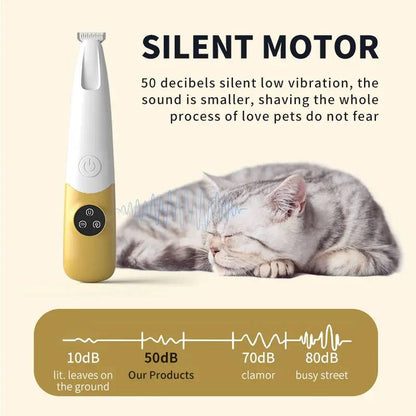 🐾 Save 50%! ✂️ Rechargeable Pet Trimmer Kit – Paw trimmer for cats & dogs ✨