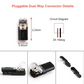 🔌 50% OFF NOW! ⏰ Double-wire Plug-in Connector With Locking Buckle – Secure fit, weather-resistant & easy install – ideal for automotive, boat or DIY wiring projects 🚗