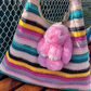🐰50% OFF NOW! 🏆 Handmade Soft Bunny PomPom Charms – Adorable Design, Premium Yarn & Perfect for Bags/Keys 🎀