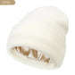 🧢 50% OFF! ✨ ANTI-FRIZZ BEANIE - Warm Cotton Blend & Seamless Design, Reduces Static and Hair Tangles, One Size Fits All for Comfortable Winter Wear ❄️👒