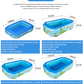 🏊 50% OFF NOW! 🎉 Children's Inflatable Pool – Sturdy PVC & easy setup – Perfect for backyard fun on hot days – safe and colourful for kids 🌞✨