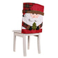 🎅 Save 50%! 🪑 Christmas Chair Cover – Santa, snowman & elk designs – Festive fit ✨
