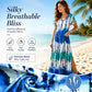 🌈 50% OFF NOW! 👗 Women’s Tie Dye V-Neck Maxi Dress – Breathable, relaxed fit & vibrant style – Perfect for summer days & beach getaways ☀️