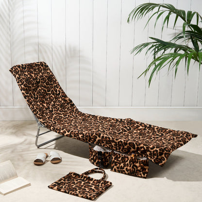 🏖️2026 New Arrivals: 50% OFF for a Limited🏖️ 50% OFF NOW! 🌊 2026 Sun Lounger Towel in Bag with Pockets – Sand-Resistant, Built-in Pockets & Easy Carry 🎒 Time!🌞Sun Lounger Towel in Bag with Pockets Storage🌊