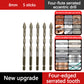 🔧 Save 50%! ⚡ 4-Flute Eccentric Drill Bit Kit – Titanium-coated & multi-material ✨