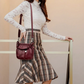 👜 60% OFF NOW & FREE SHIPPING! 💼 Pleated Bucket Leather Handbag – Soft Material, Adjustable Strap & Chic Casual Style ✨