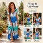 🌈 50% OFF NOW! 👗 Women’s Tie Dye V-Neck Maxi Dress – Breathable, relaxed fit & vibrant style – Perfect for summer days & beach getaways ☀️