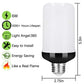 💡 Save 50%! 🔥 LED Flame Bulb – Gravity sensing & realistic flicker ✨
