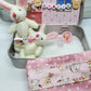 🐰 50% OFF NOW! 🎁 Bunny Mummy Tiny Plush Pocket Tin – Adorable Gift Box, Collectible & Perfect for Easter 🐣