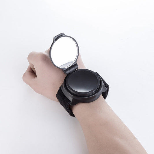 🚲 50% OFF NOW! 🔍 Bicycle Wrist Safety Rear View Mirror – Adjustable strap, wide-angle lens & impact-resistant – fits most wrists for safer riding without helmet mount 🛡️