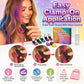 🎨Save 50%!⚡Hair Chalk Set–12colours,washable&party-ready✨