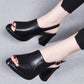 👡 50% OFF NOW! ✨ Stylish & Comfortable High Heel Leather Sandals for Women – Adjustable straps & cushioned footbed – Perfect for parties, office or elegant summer evenings – style and comfort in one 🌸