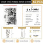 🔩 Save 50%! 🛠️ Self-Drilling Drywall Anchors – With screws & easy install ✨