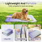 🐾 50% OFF NOW! ❄️ Pet Cooling Mat for Dogs & Cats – Breathable & washable – Ice-silk fabric, perfect for floors, sofas or car travel – multiple sizes & gradient colours 🐶🐱✨