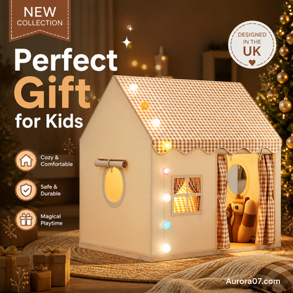 🏰 60% OFF NOW! ⏰ Children's Play Tent Castle – Spacious & easy to set up – Breathable fabric, perfect for indoor or outdoor fun – encourages imaginative play ✨🧸