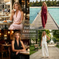 👗 50% OFF NOW! 🌊 Boho Linen Two Piece Set – Halter neck top & wide leg pants – Perfect for beach, vacation or brunch – lightweight & breathable 🌸