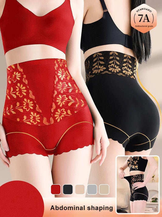 🌸 BUY 2 GET 3! 💫 WOMEN'S HIGH-WAIST SHAPING PANTIES - Seamless & Breathable Fabric, Instant Slimming Effect, Comfortable All-Day Wear 🌸✨