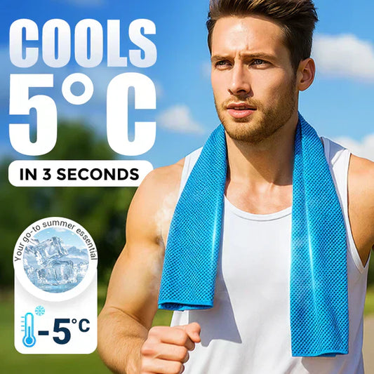 ❄️ BUY 1 GET 1 FREE! 🔥 Cold Sweat Towel – Reusable, soft & absorbent – Cooling and portable – perfect for sports, travel or hot days – 50K+ sold! 🌊✨