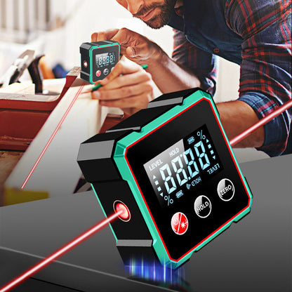 📐 60% OFF NOW! 🔧 Magnetic Digital Angle Finder with Electronic Laser – High Precision, Easy-to-Read Display & Hands-Free Operation 🔍