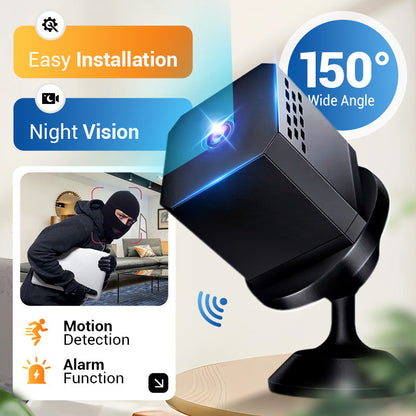 📹 50% OFF NOW! 🎉 Mini Smart HD Security Camera – Night Vision, Motion Detection & Easy Setup 🔒📦