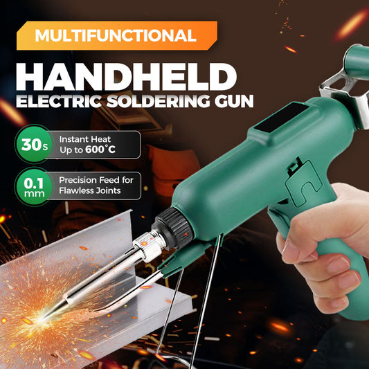 🔧 60% OFF INSTANT! ⚡ 80W Electric Soldering Iron Kit - Fast Heating with Stainless Steel Solder Wire for DIY/Repairs 🛠️✨