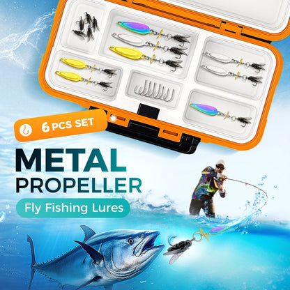 🎣 Save 50%! ✨ Metal Spinner Lure – Fish‑attracting & durable ✨