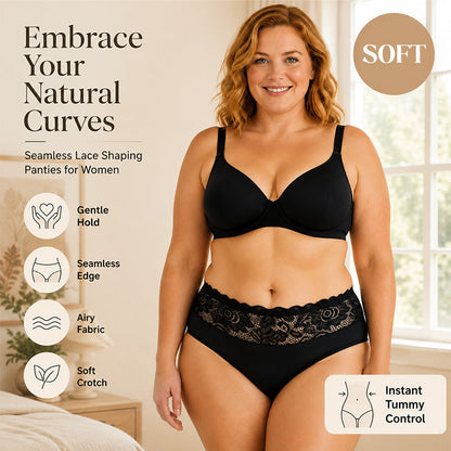 🩲 50% OFF NOW! 🌸 Women's Soft Breathable Lace Briefs – Ultra-soft lace, breathable cotton & seamless comfort – Perfect for all-day freshness & style ✨