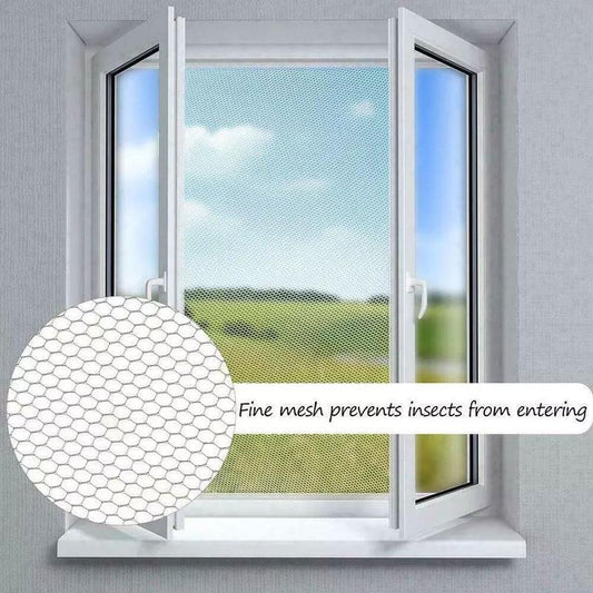 🦟 50% OFF NOW! ✨ FlyFree™ 3-Second Fit Window Mesh – Ultra-fine 1.0mm – Blocks virtually all bugs, breathable & invisible – trusted by thousands of UK homes for a bug-free summer! 🏡