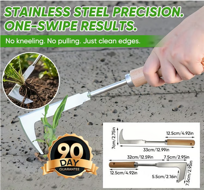 🌿 BUY 2 GET 1 FREE! ✨ Stainless Steel Weeding Tool – Precise, durable & roots removed easily – Perfect for effortless garden maintenance 🪴