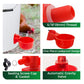 🐔 50% OFF! 💧 Poultry Water Cups – 5/16" thread, automatic & durable ✨