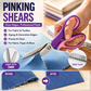 ✂️ 50% OFF NOW! 🧵 Multipurpose Pinking Shears – Serrated blades, zigzag cut & durable – Perfect for fabric crafting & edge finishing ✨