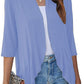 🧥 50% OFF NOW! 🔥 Women's Casual Lightweight Open Front Cardigan – Breezy, versatile & perfect for layering over any outfit for a chic summer look 🌸